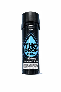 Illustration THCdrop indica