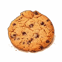 Illustration cookies100mg
