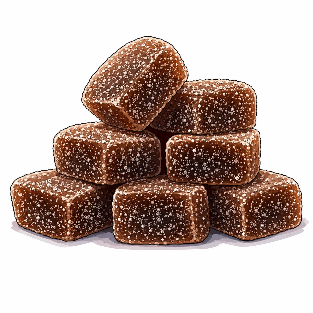 Illustration gummies30mgcola