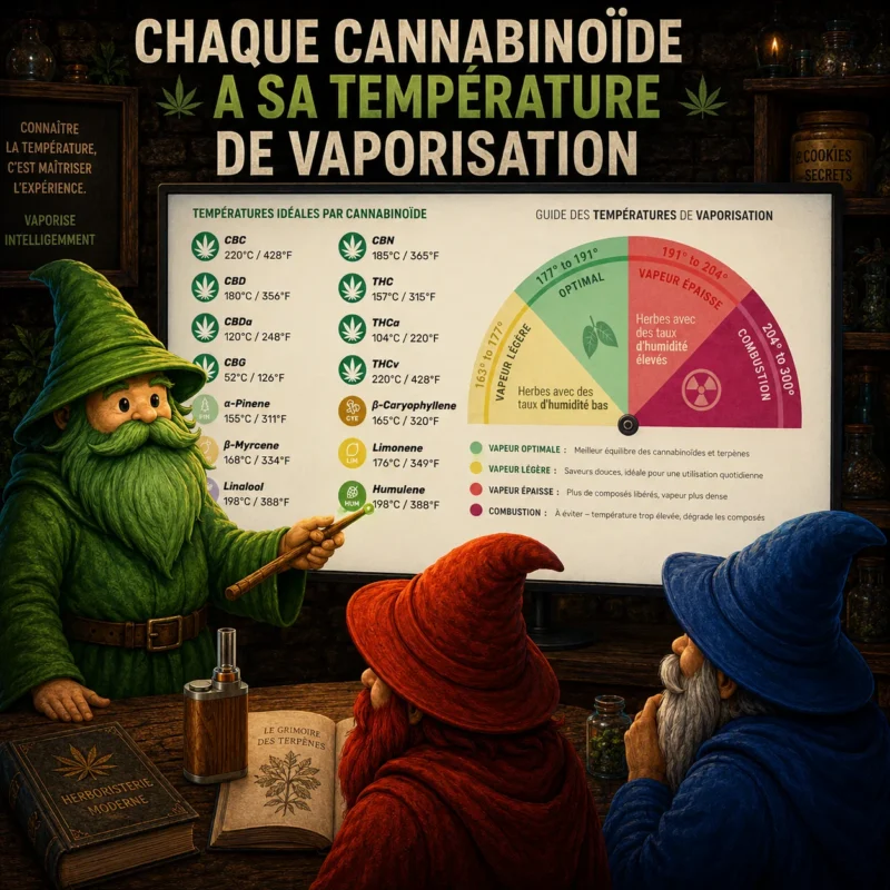Blog Température de vaporisation
