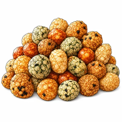 Illustration ricecrackers100mg