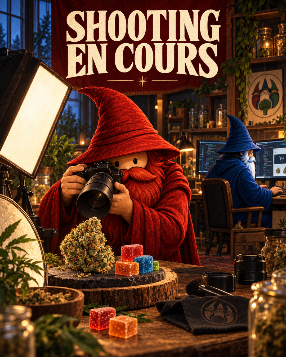 Shooting en cours
